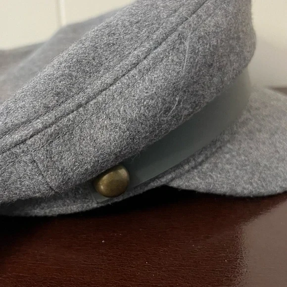 Kooringal Australia ladies fisherman's cap gray wool blend NWT - Picture 2 of 6